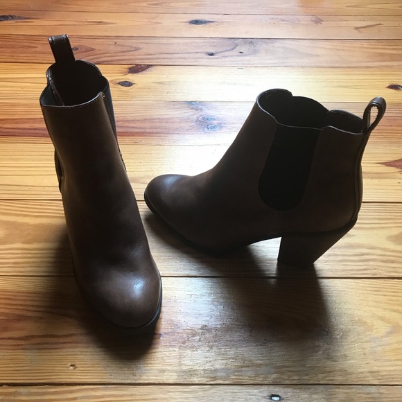 Cato Brown Black Ankle Boots, NWT, 10 - Picture 2 of 13